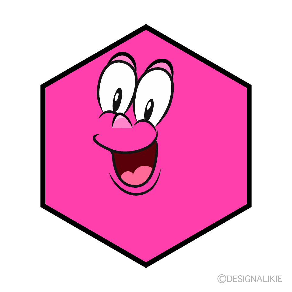 Hexágono Sorprendido Animado