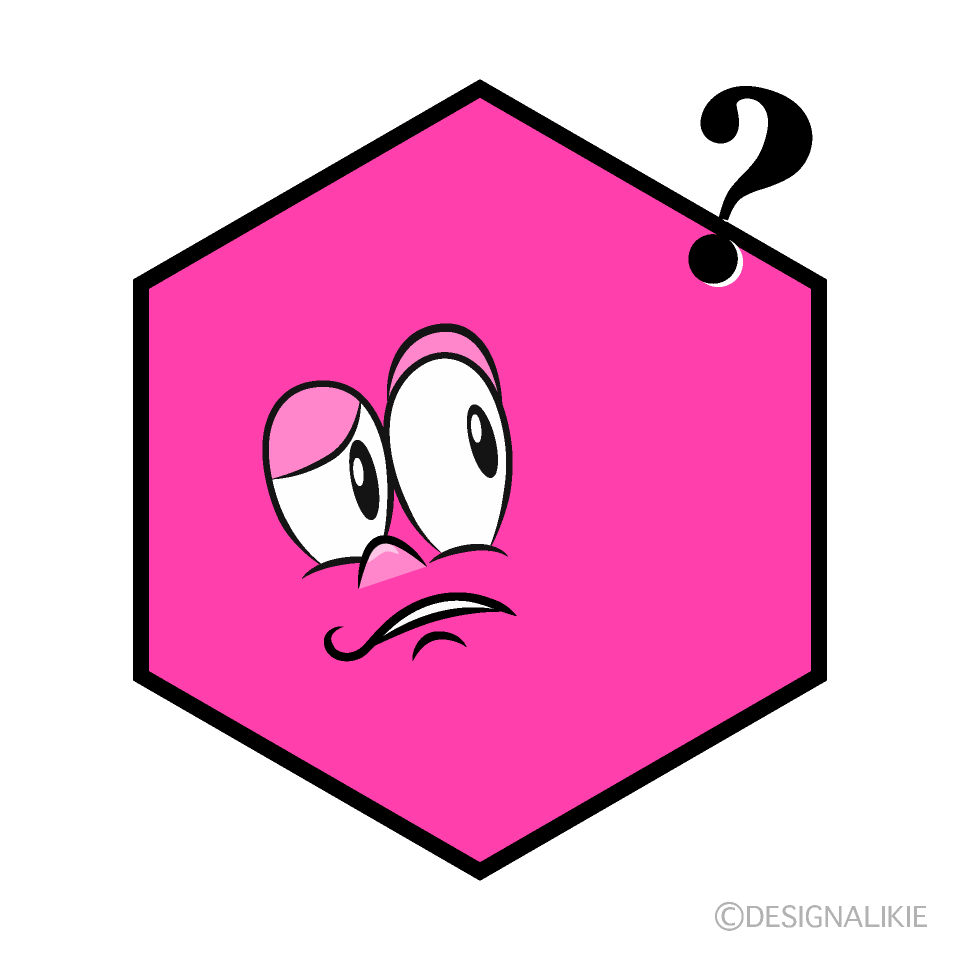 Hexágono Pensativo Animado