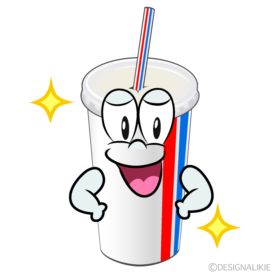 Glitter Juice Cartoon Character Image