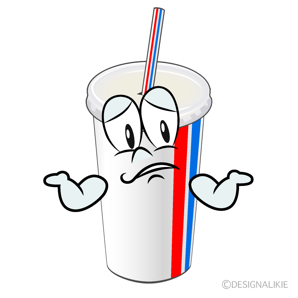 Troubled Juice Cartoon Character Image
