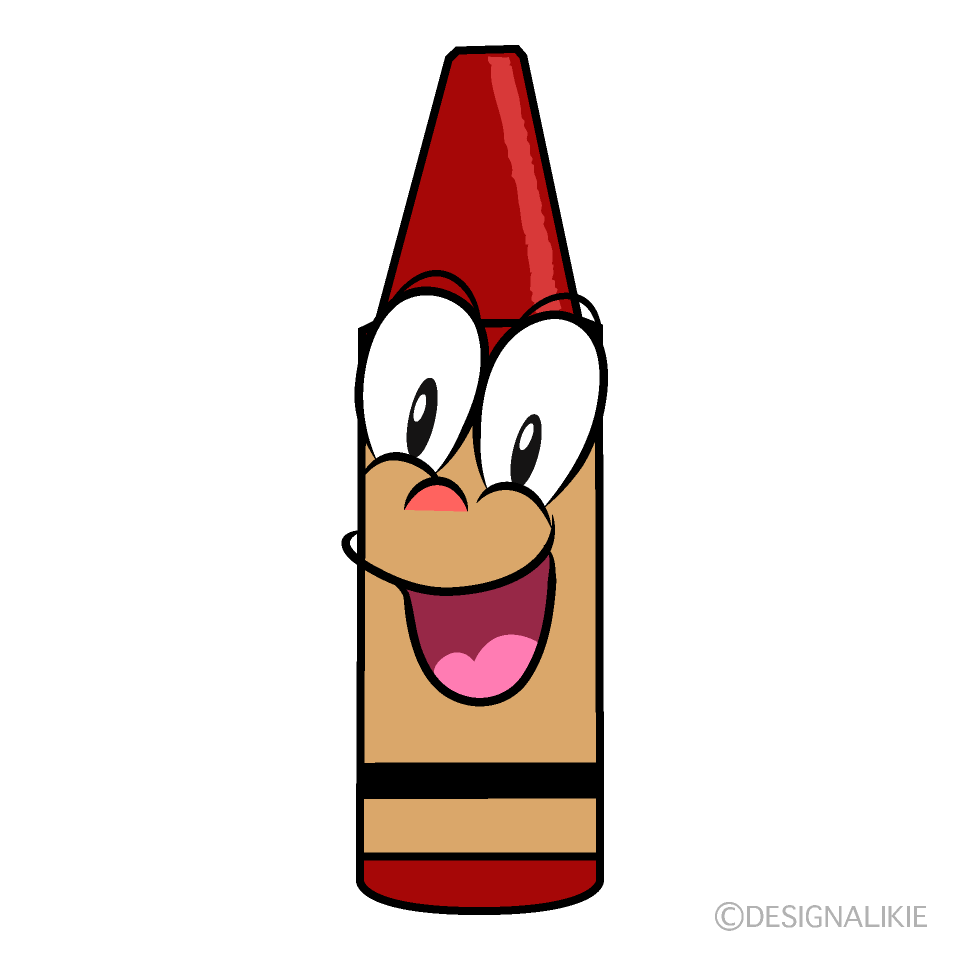 Crayón Sorprendido Animado