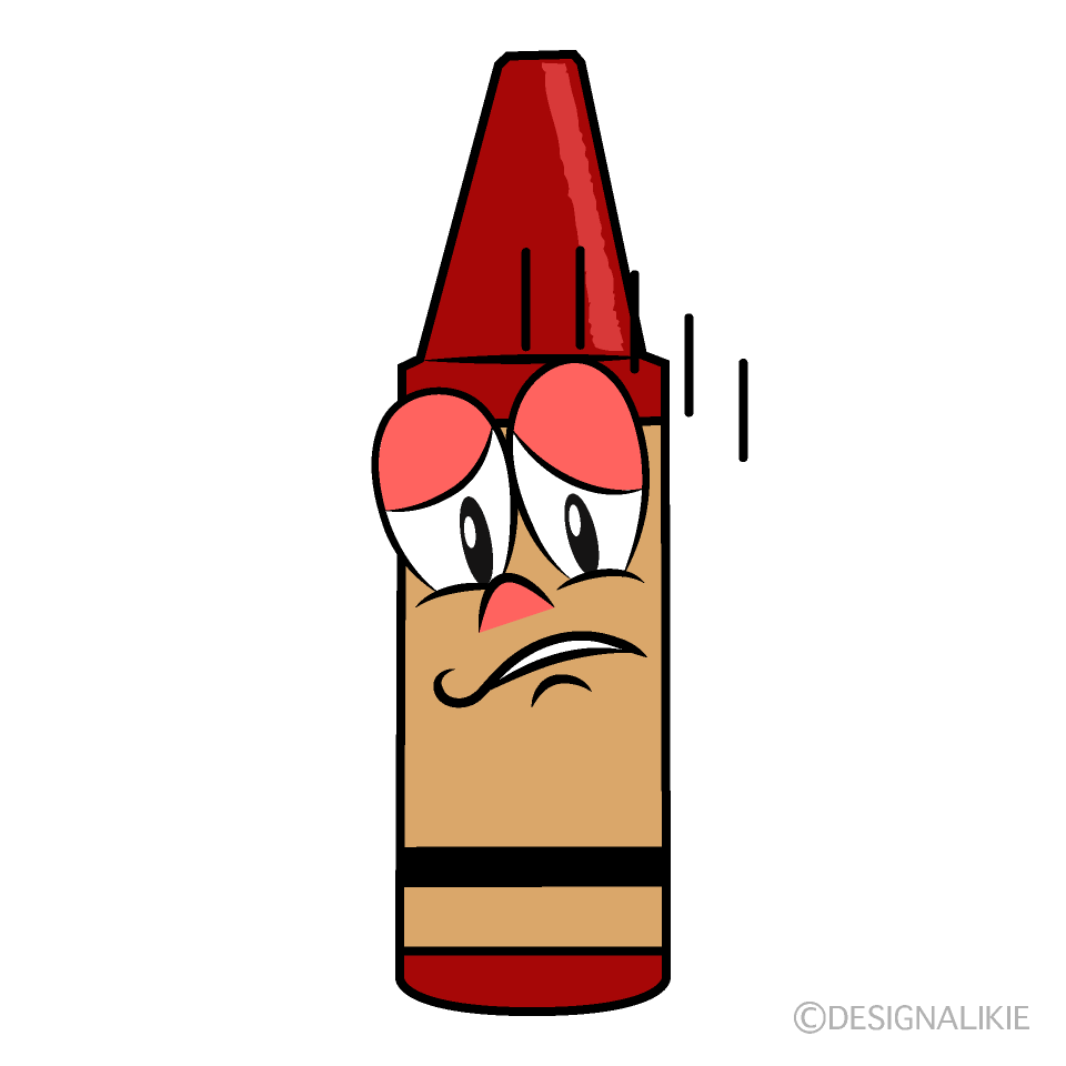 Crayón Deprimido Animado
