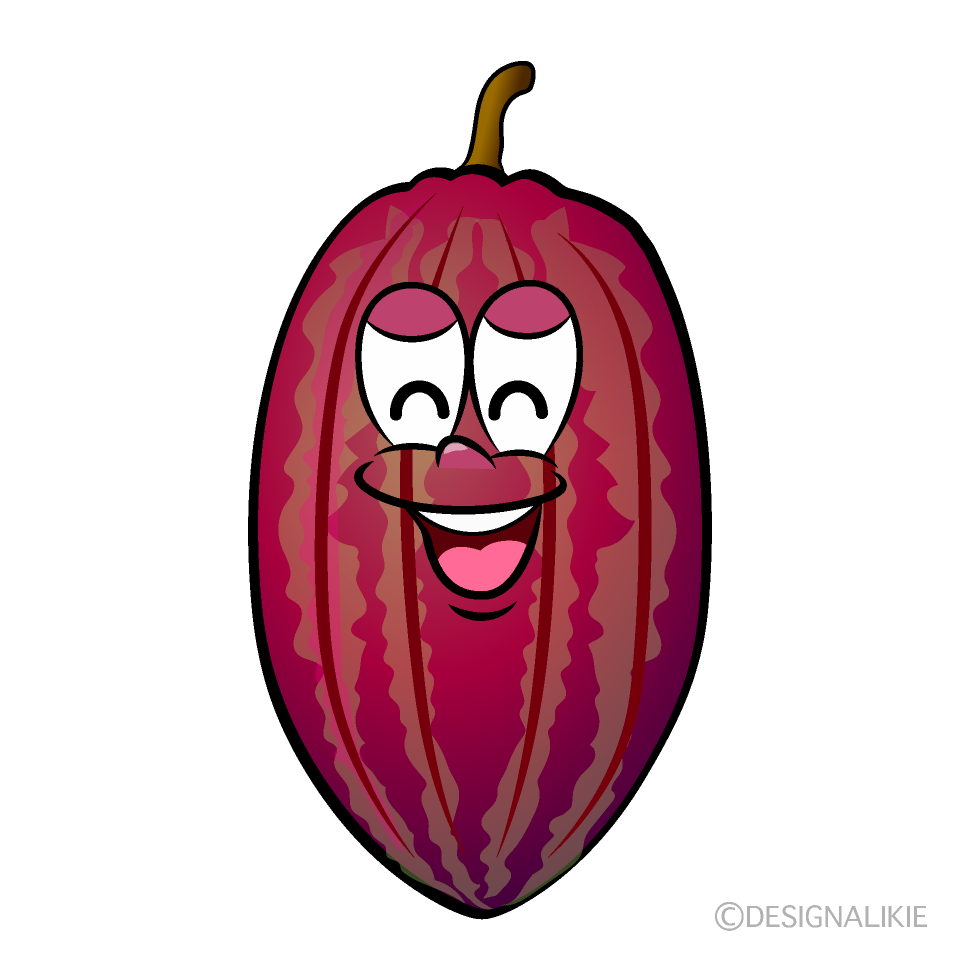 Smiling Cocoa Cartoon Character Image