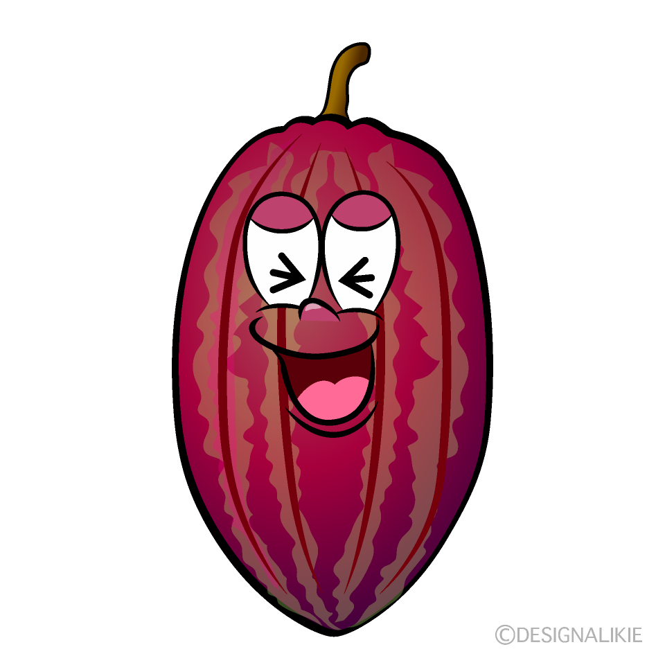 Laughing Cocoa Cartoon Character Image