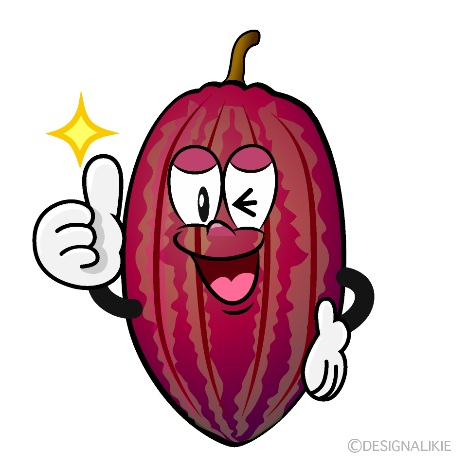 Thumbs up Cocoa Cartoon Character Image