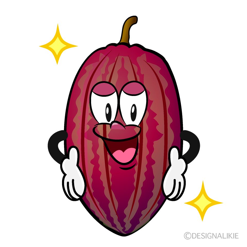 Glitter Cocoa Cartoon Character Image