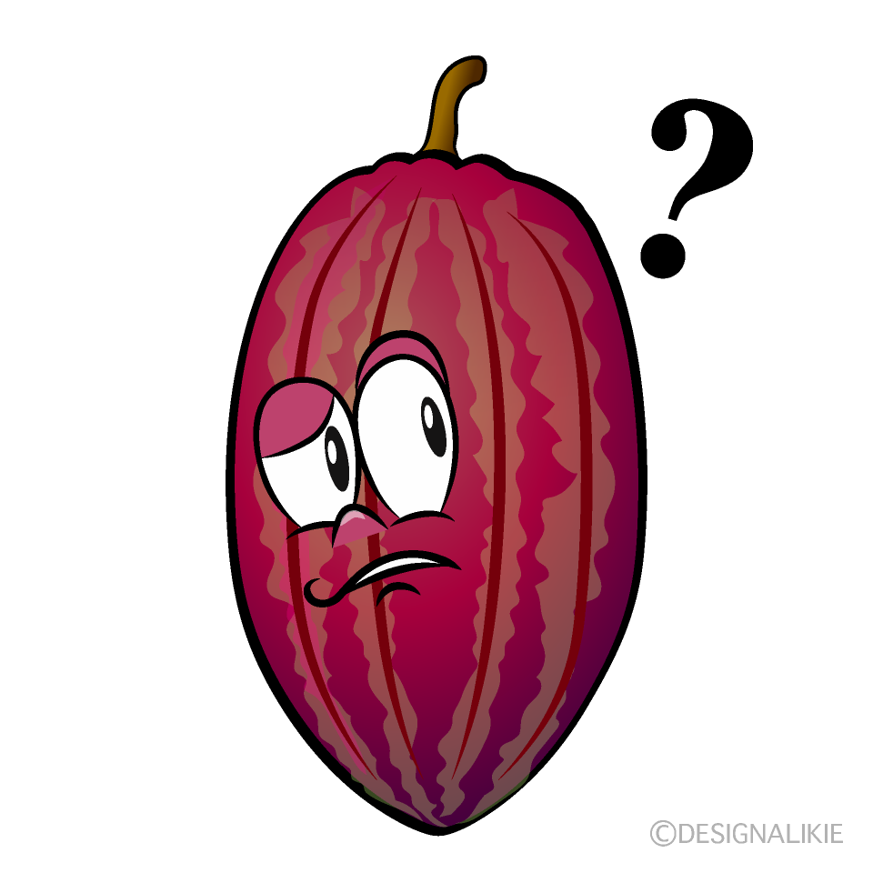 Thinking Cocoa Cartoon Character Image
