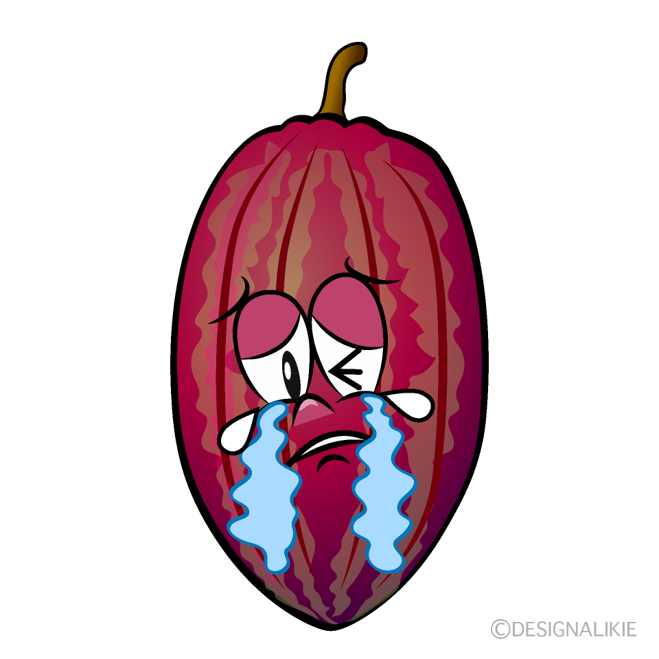 Crying Cocoa Cartoon Character Image
