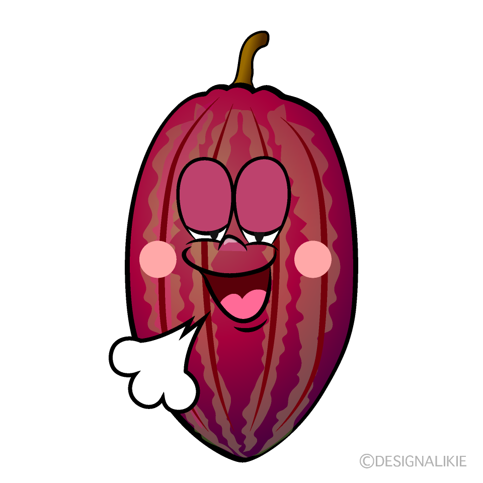Relaxing Cocoa Cartoon Character Image