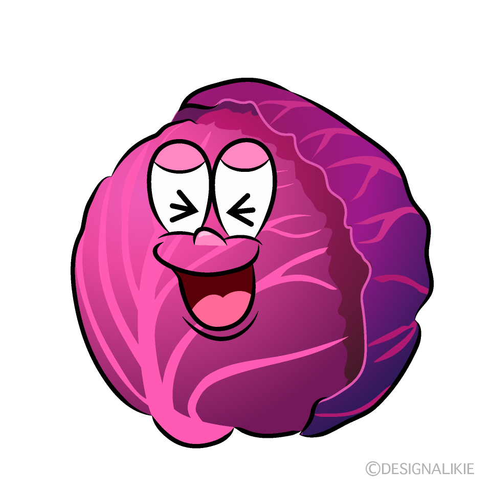 Col Roja Riéndose Animado