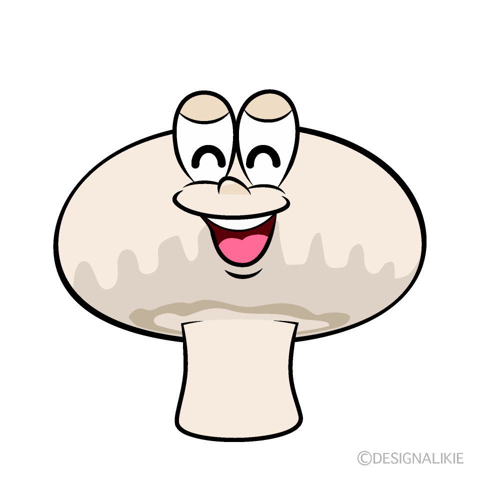 Champiñón Sonriente Animado