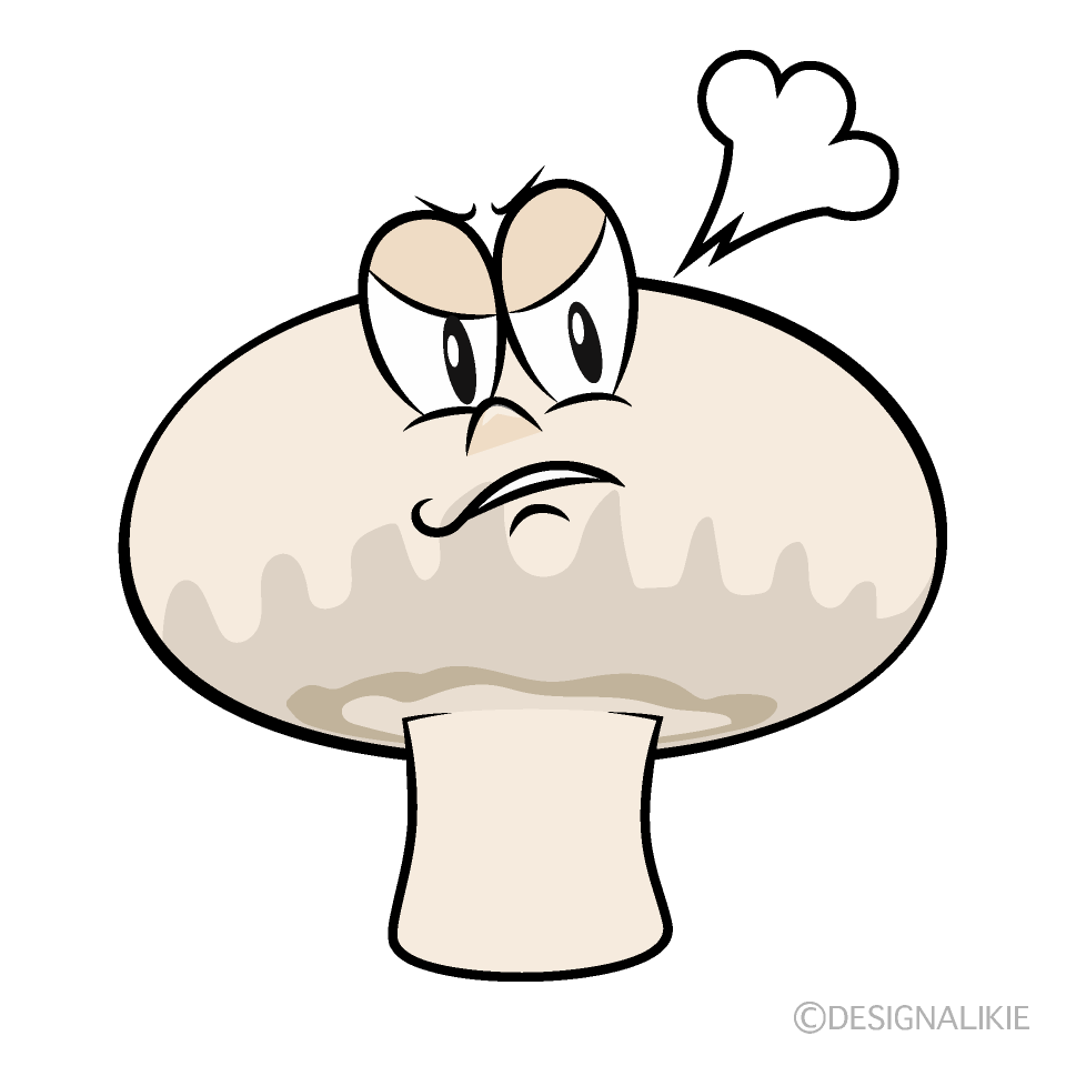 Champiñón Enojado Animado