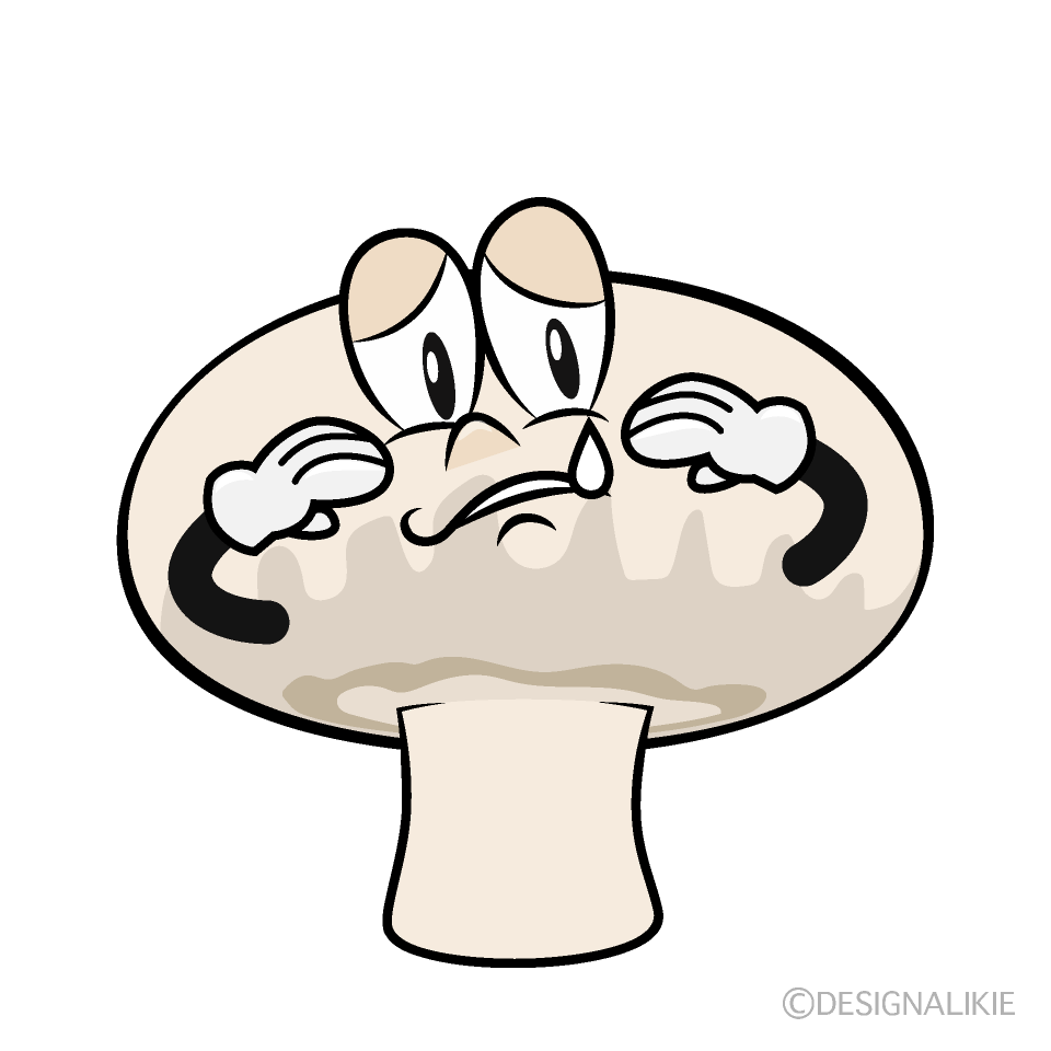Champiñón Triste Animado