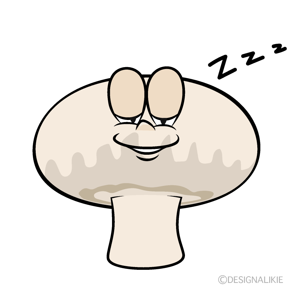 Champiñón Durmiendo Animado