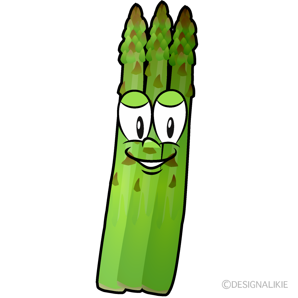 Asparagus Cartoon Character Image
