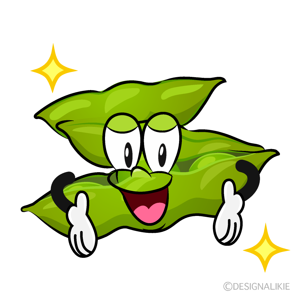 Edamame Brillante Animado