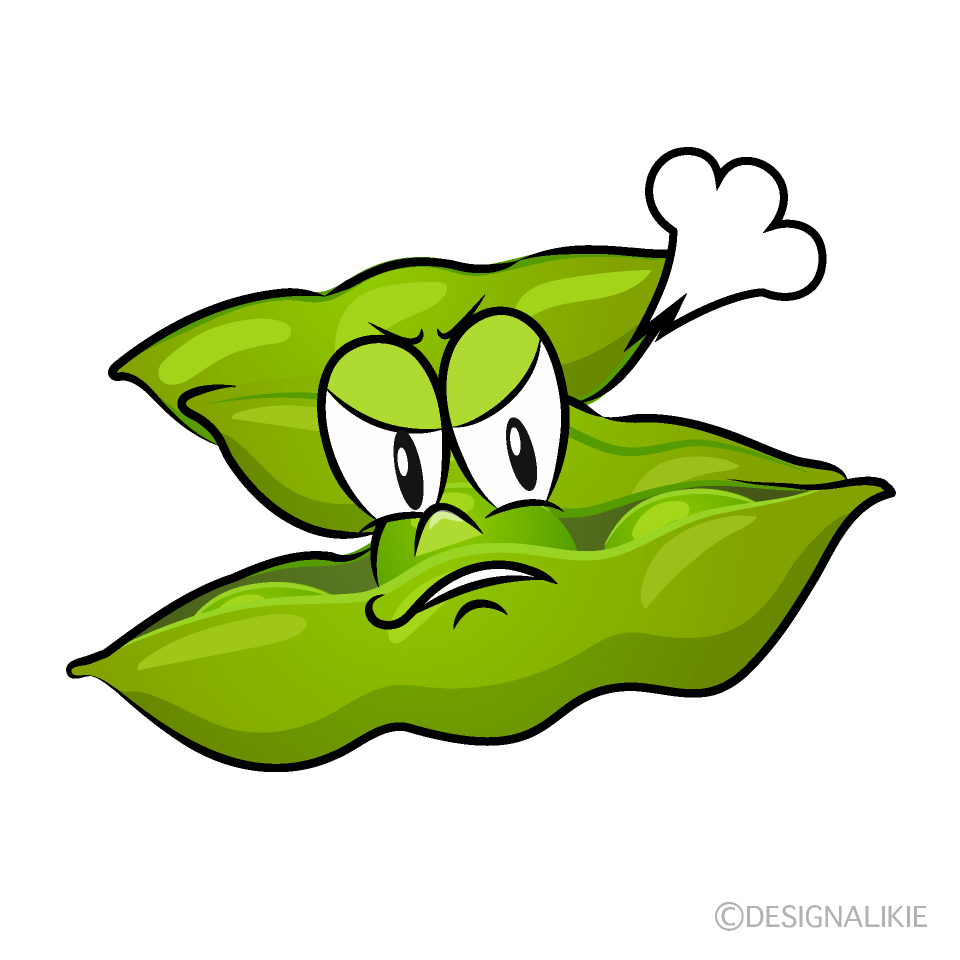 Edamame Enojado Animado