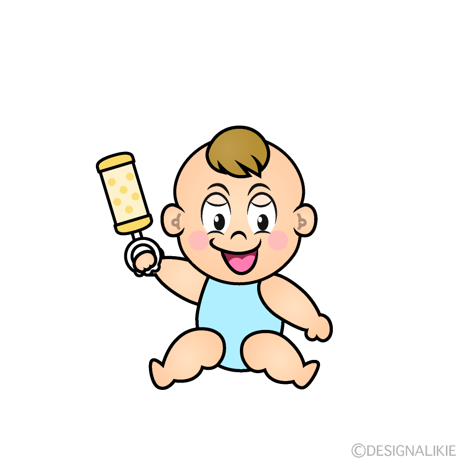 Speaking Baby Boy Cartoon Character Image