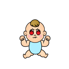 Enthusiastic Baby Boy