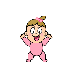 Surprised Baby Girl