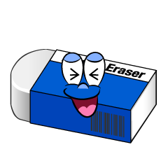 Laughing Eraser