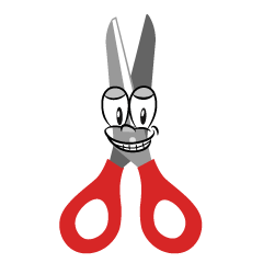 Grinning Scissors