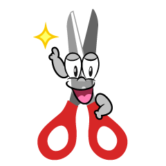 Posing Scissors