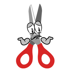 Troubled Scissors