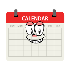 Grinning Calendar