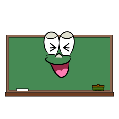 Laughing Blackboard