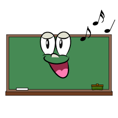 Singing Blackboard