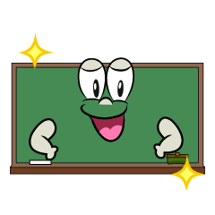 Glitter Blackboard