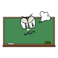 Angry Blackboard