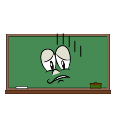 Depressed Blackboard