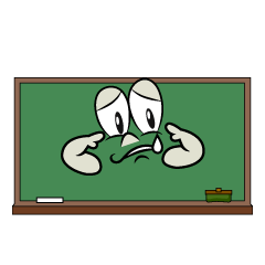 Sad Blackboard