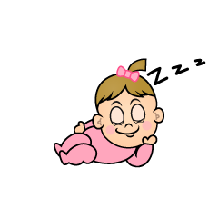 Sleeping Baby Girl