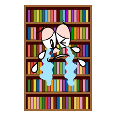 Crying Bookshelf