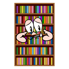 Sad Bookshelf