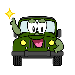 Posing Jeep
