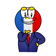 Grinning French