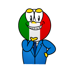 Grinning Italian