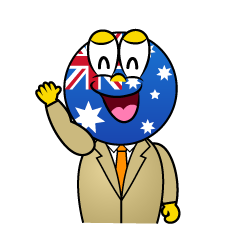 Smiling Australian