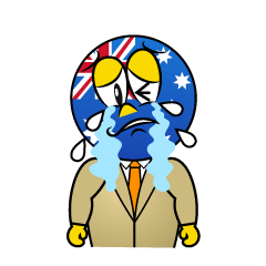 Crying Australian
