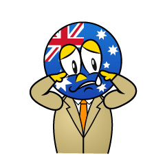Sad Australian