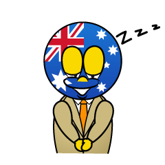 Sleeping Australian