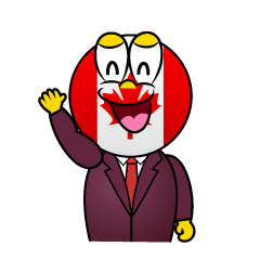 Smiling Canadian