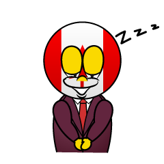 Sleeping Canadian