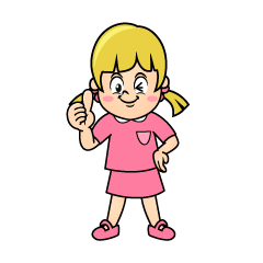 Thumbs Up Girl