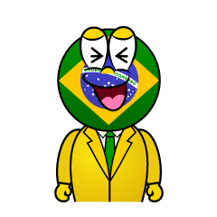 Laughing Brazilian