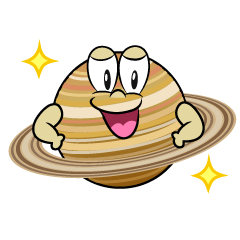 Glitter Saturn